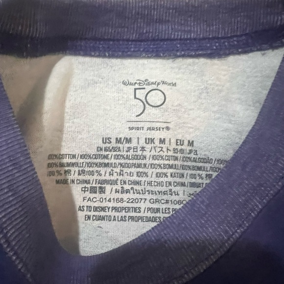Walt Disney World 50th Anniversary Sport Jersey M - Picture 8 of 8